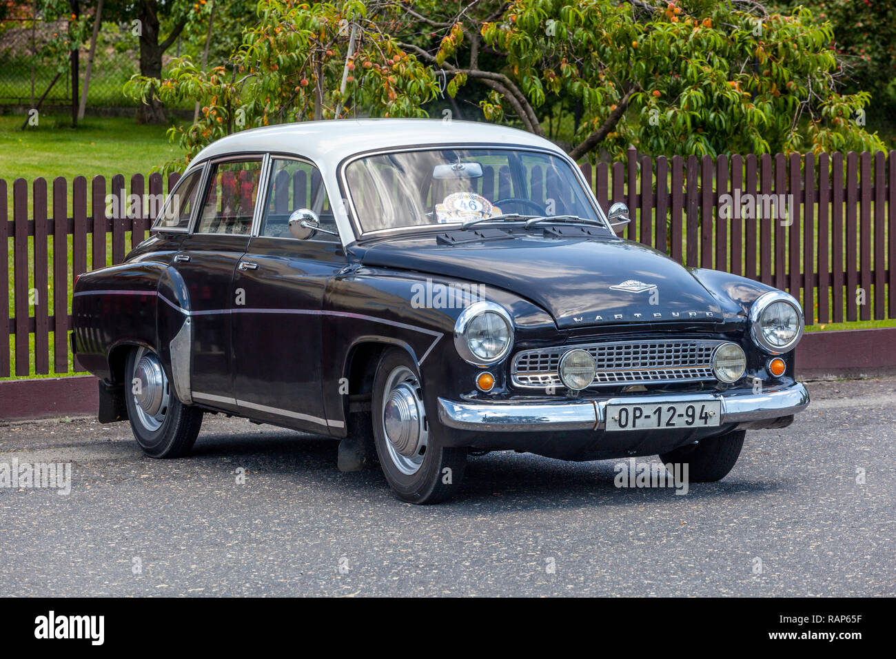 Veteran car Wartburg 311, 1963 DDR car Stock Photo