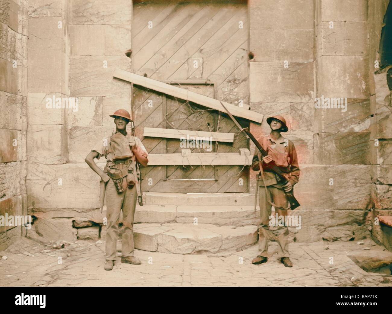 The raising of the siege of Jerusalem Typical scene of troops in Old ...