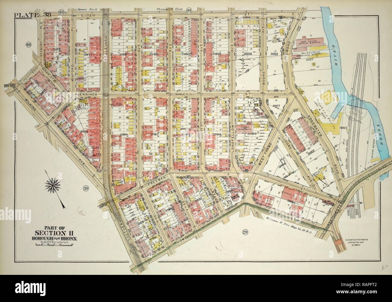 Edgewater map hires stock photography and images Alamy