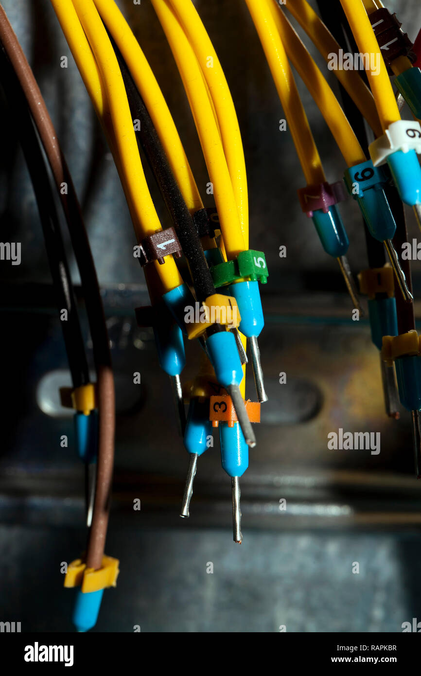 Industrial Electricity Power Equipment Wires and Lines Connection Stock