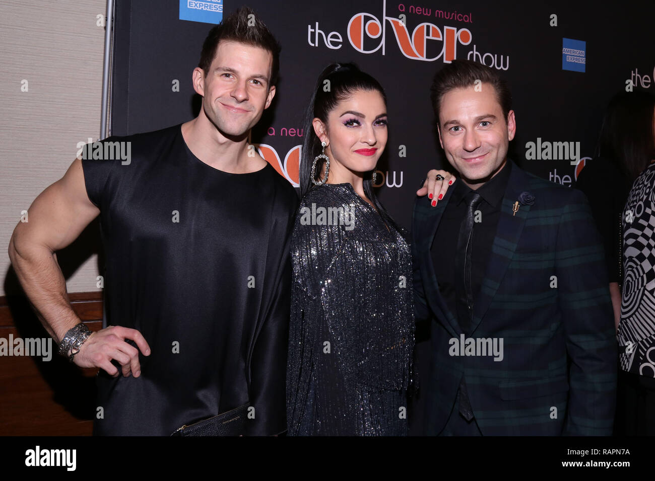 Opening Night Party For The Cher Show Held At Pier 60 At Chelsea Piers Arrivals Featuring Charlie Williams Carleigh Bettiol Michael Fatica Where New York New York United States When 03