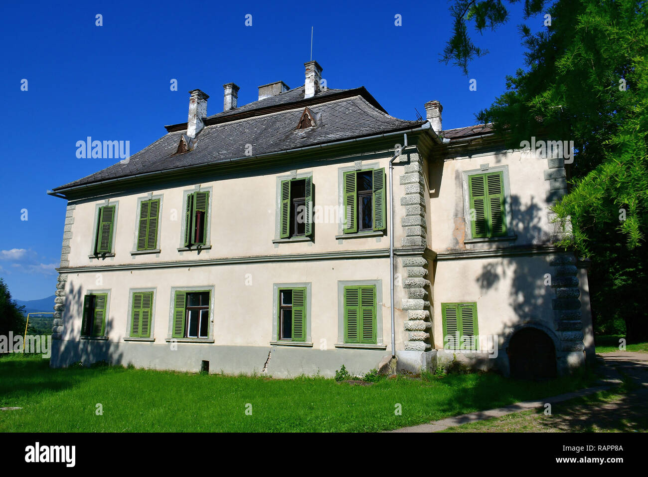 Teleki Castle is a monument building in Romania, Maramureş county ...