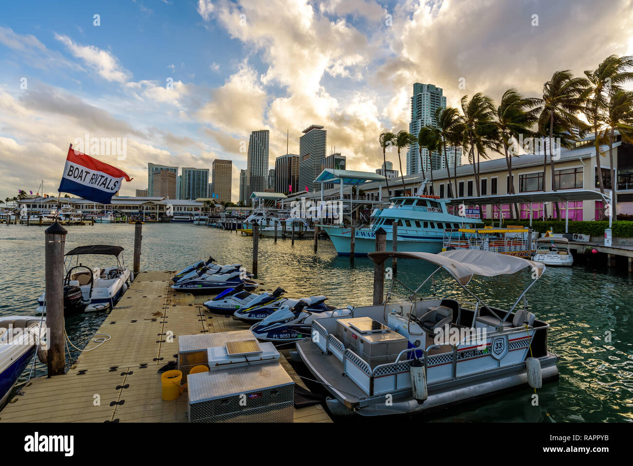 Biscayne bay water sign hires stock photography and images Alamy