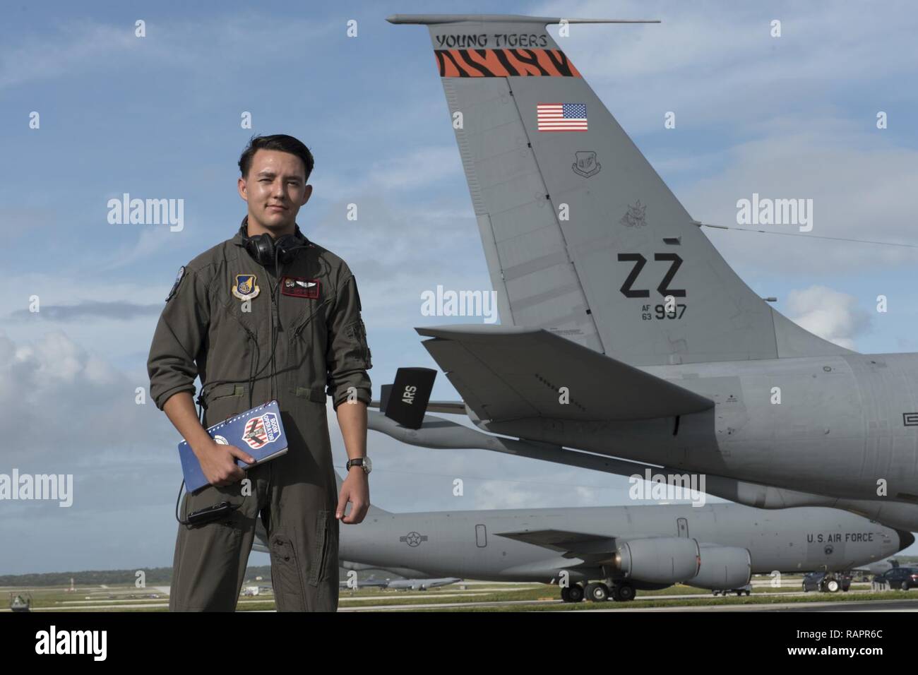 U.S. Air Force Airman 1st Class Luke Story, 909th Air Refueling