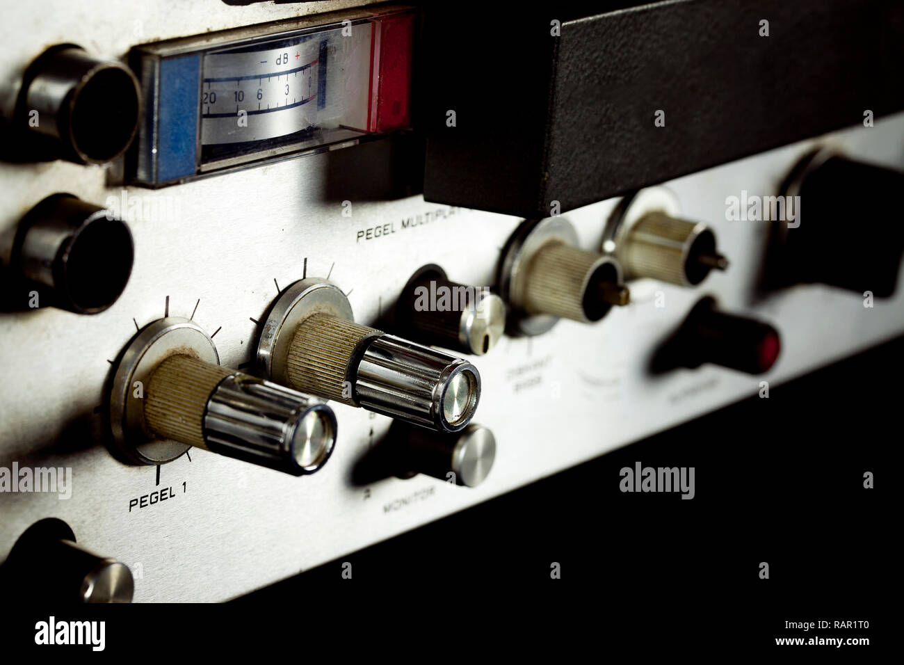 Vintage Analog Retro Tape Recorder and Player Photo Stock Photo Alamy