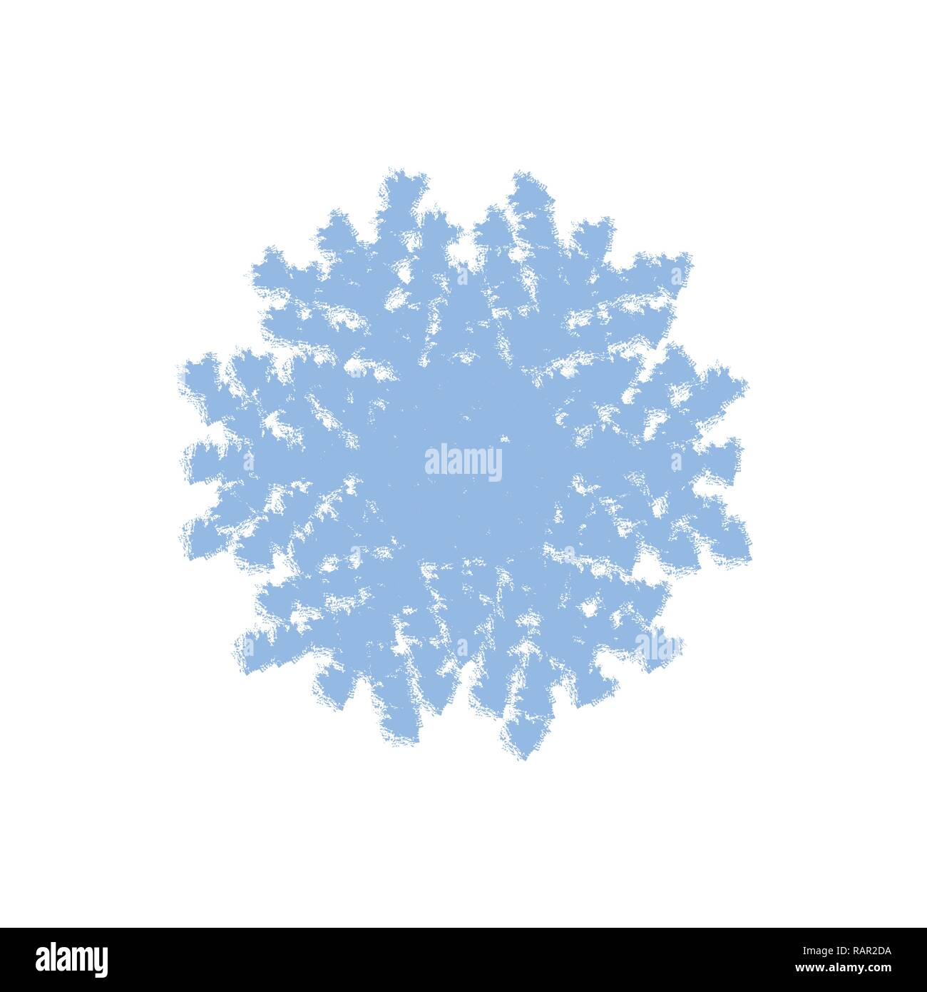Simple Grunge Snowflake Stock Vector Image & Art - Alamy
