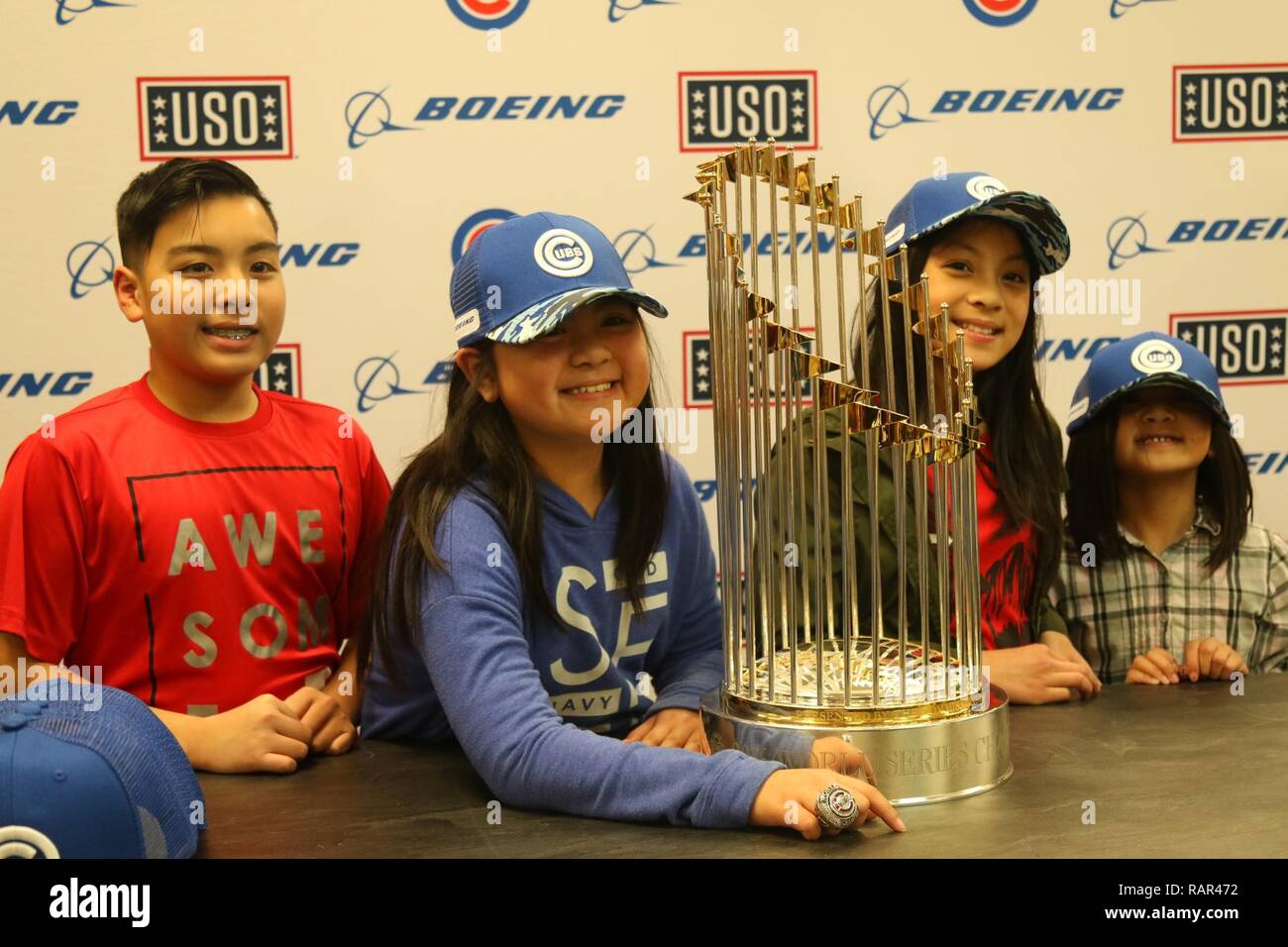 World series chicago white sox trophy hi-res stock photography and images -  Alamy