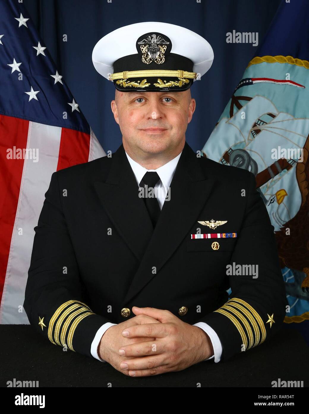 Official photo of USS Gerald R. Ford (CVN 78) Executive Officer Capt