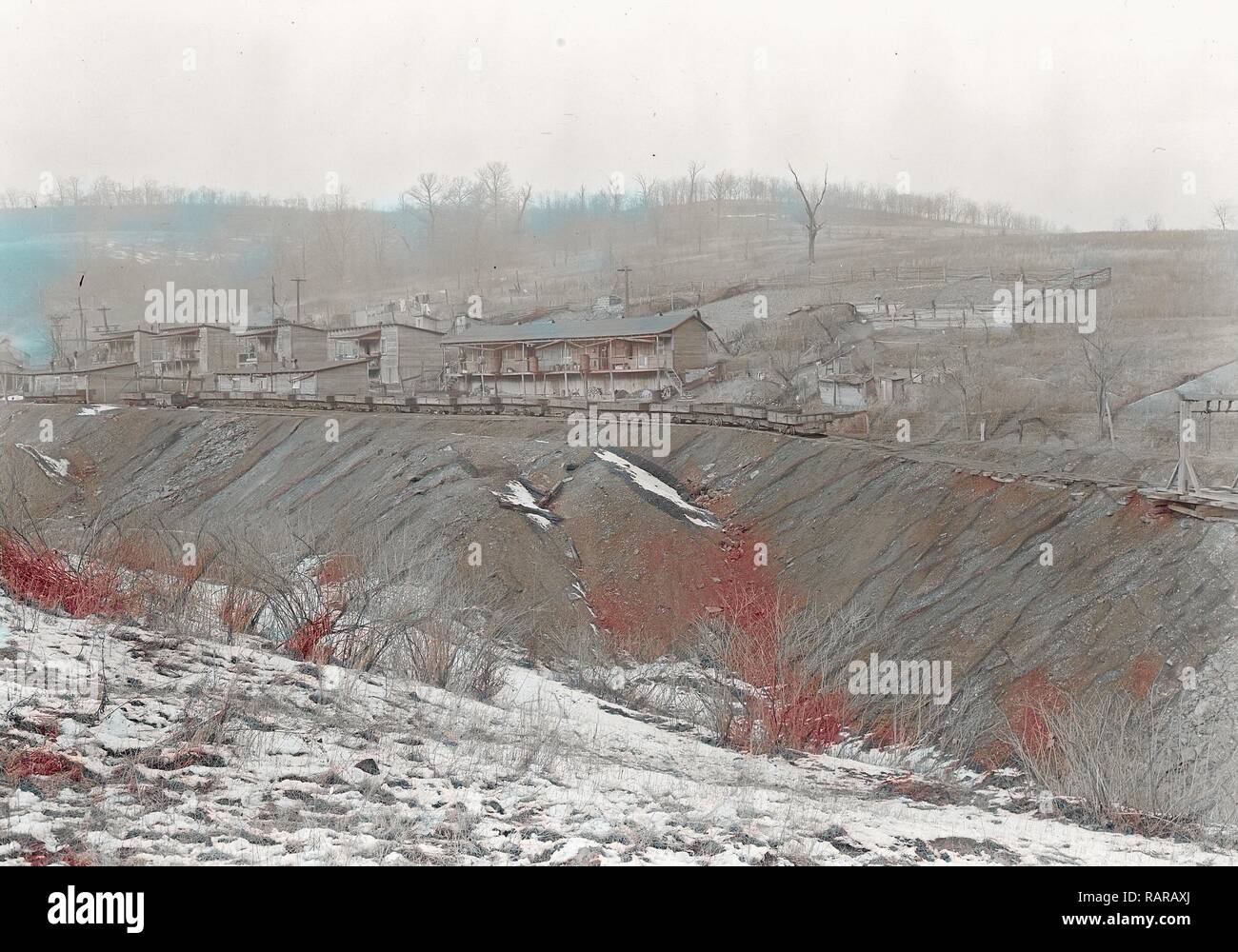 Scott's Run, West Virginia. Chaplin Hill This scene is typical of