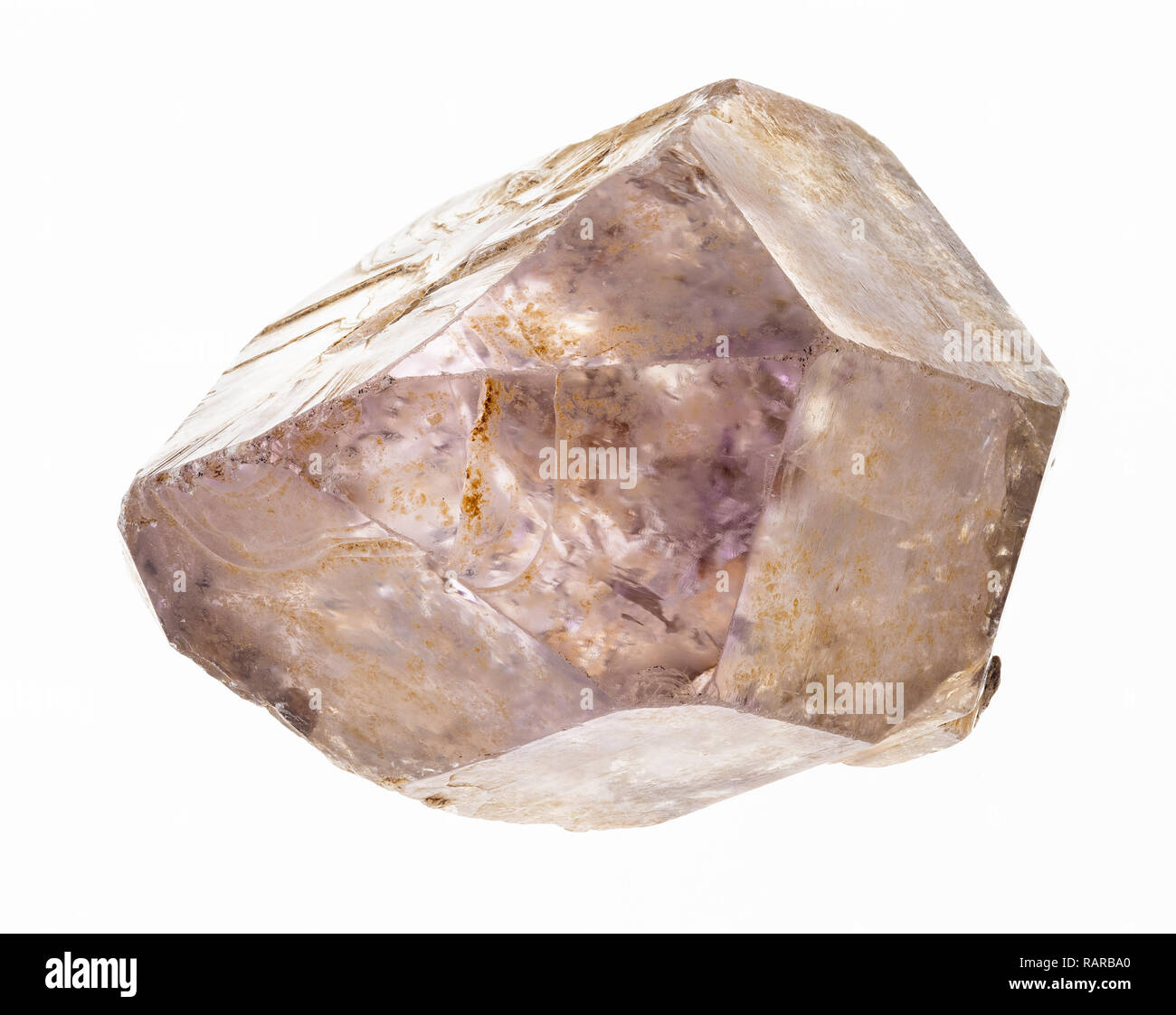 macro photography of natural mineral from geological collection rough