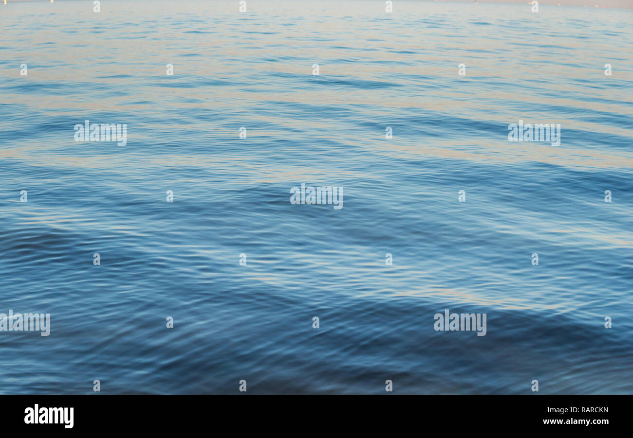 detail of calm sea water texture with small ripples Stock Photo - Alamy