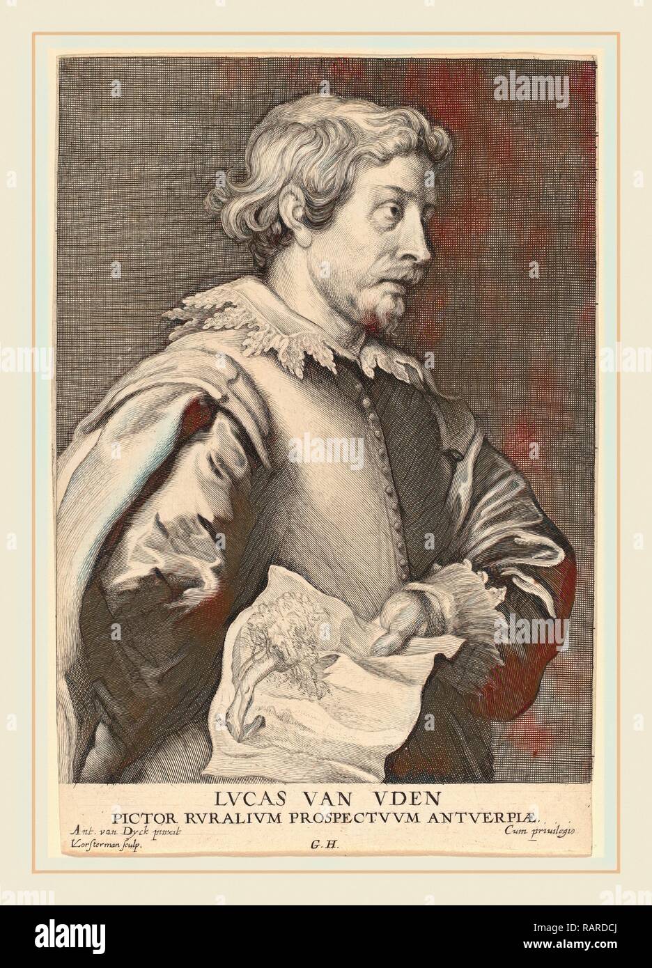 Lucas Emil Vorsterman after Sir Anthony van Dyck (Flemish, 1595-1675 ...