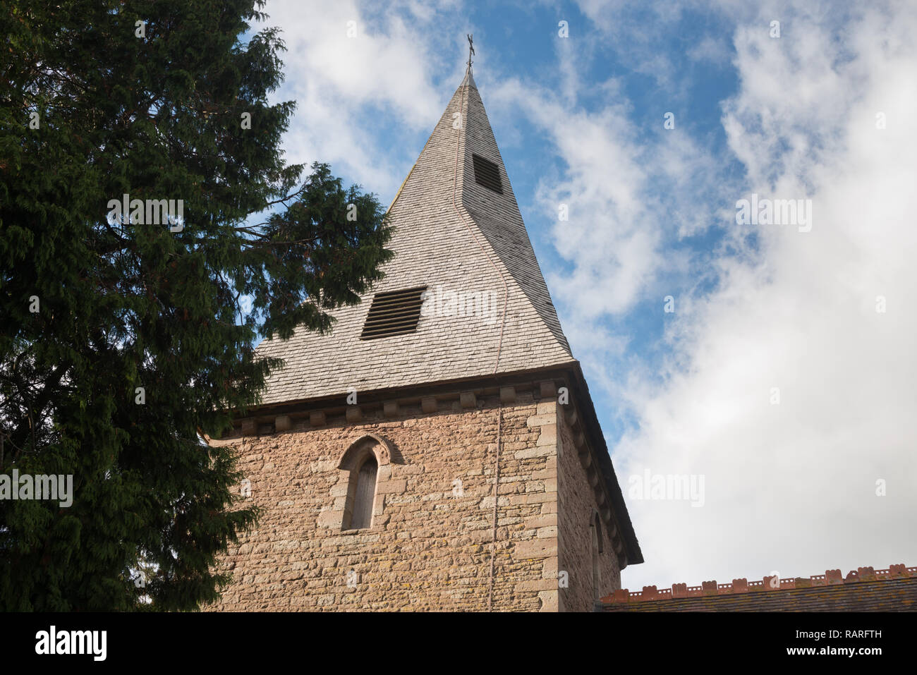 All Saints Church, Monkland, Herefordshire, England, United Kingdom