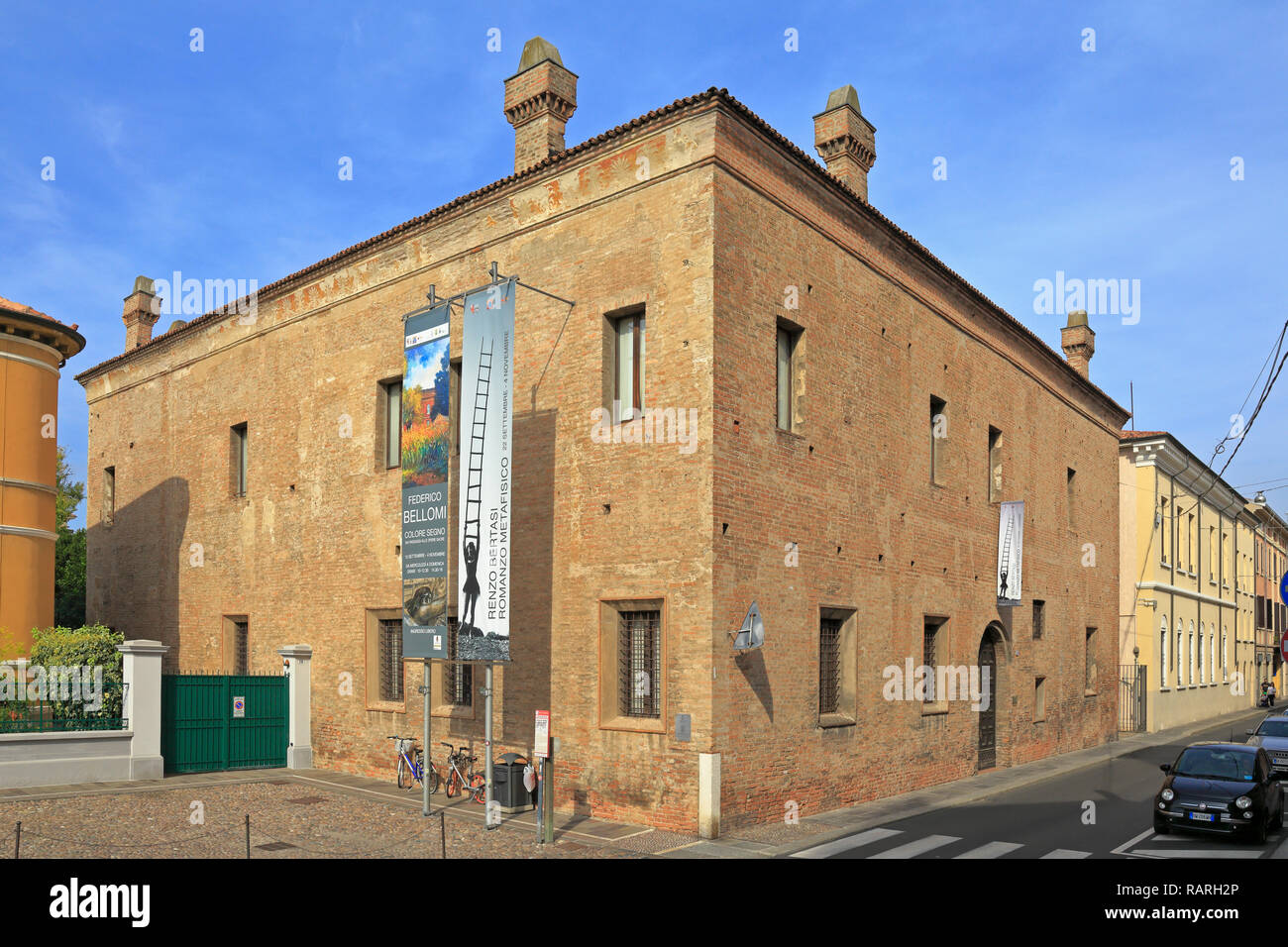 Mantegna's House, Casa del Mantegna, Mantua, UNESCO World Heritage Site, Lombardy, Italy Stock