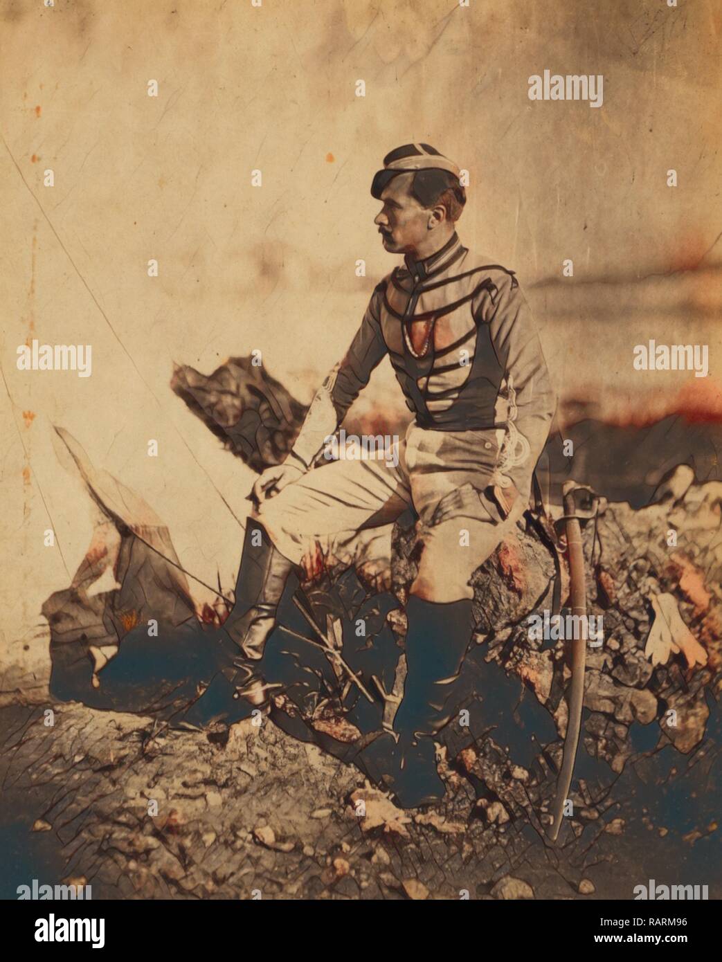 Captain Thomas Aide De Camp To General Bosquet Crimean War 1853 1856 Roger Fenton Historic War Campaign Photo Reimagined Stock Photo Alamy Captain Thomas Aide De Camp To General Bosquet Crimean War 1853 1856 Roger Fenton Historic War Campaign Photo Reimagined Stock Photo Alamy