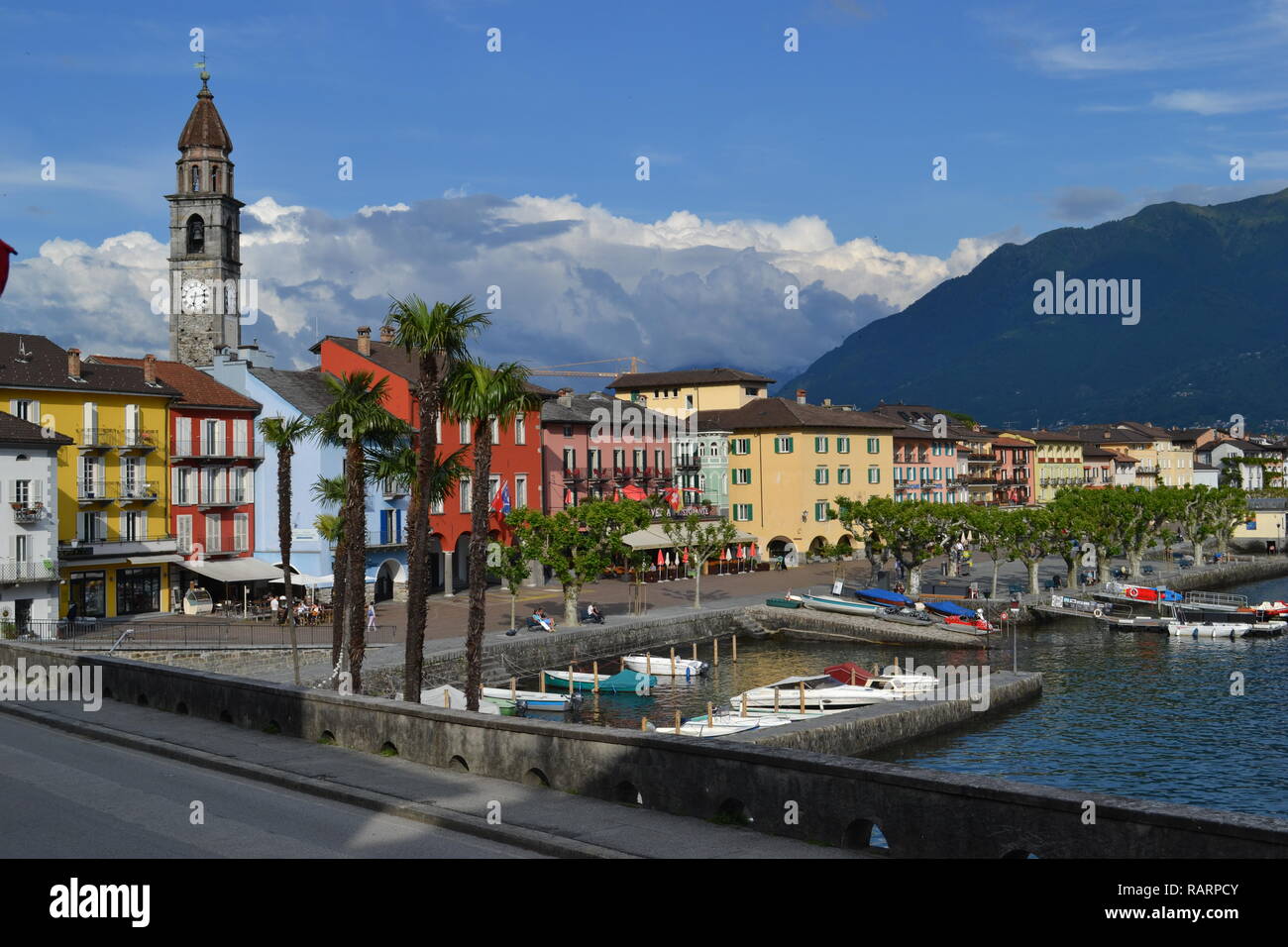 Lake Maggiore, Italy Stock Photo