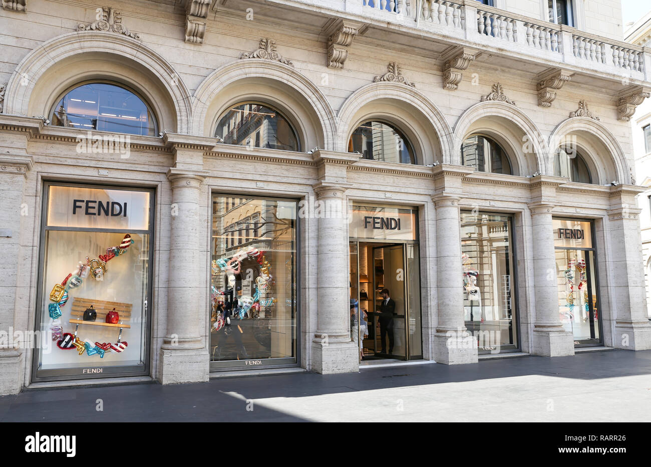 Fendi rome hi-res stock photography and images - Alamy