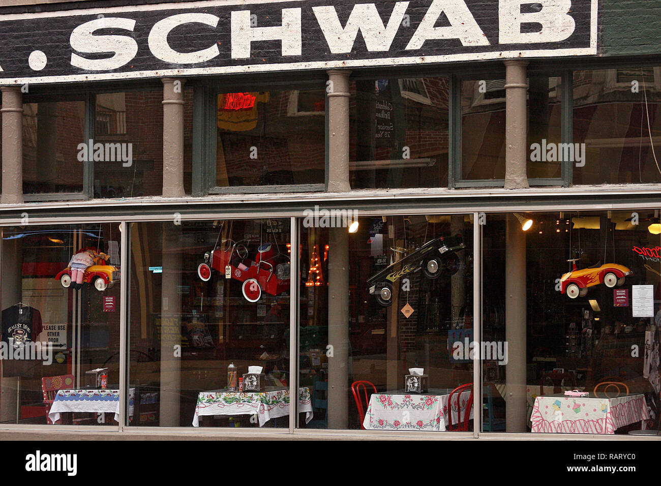 A. Schwab historical store in downtown Memphis, TN, USA Stock Photo Alamy