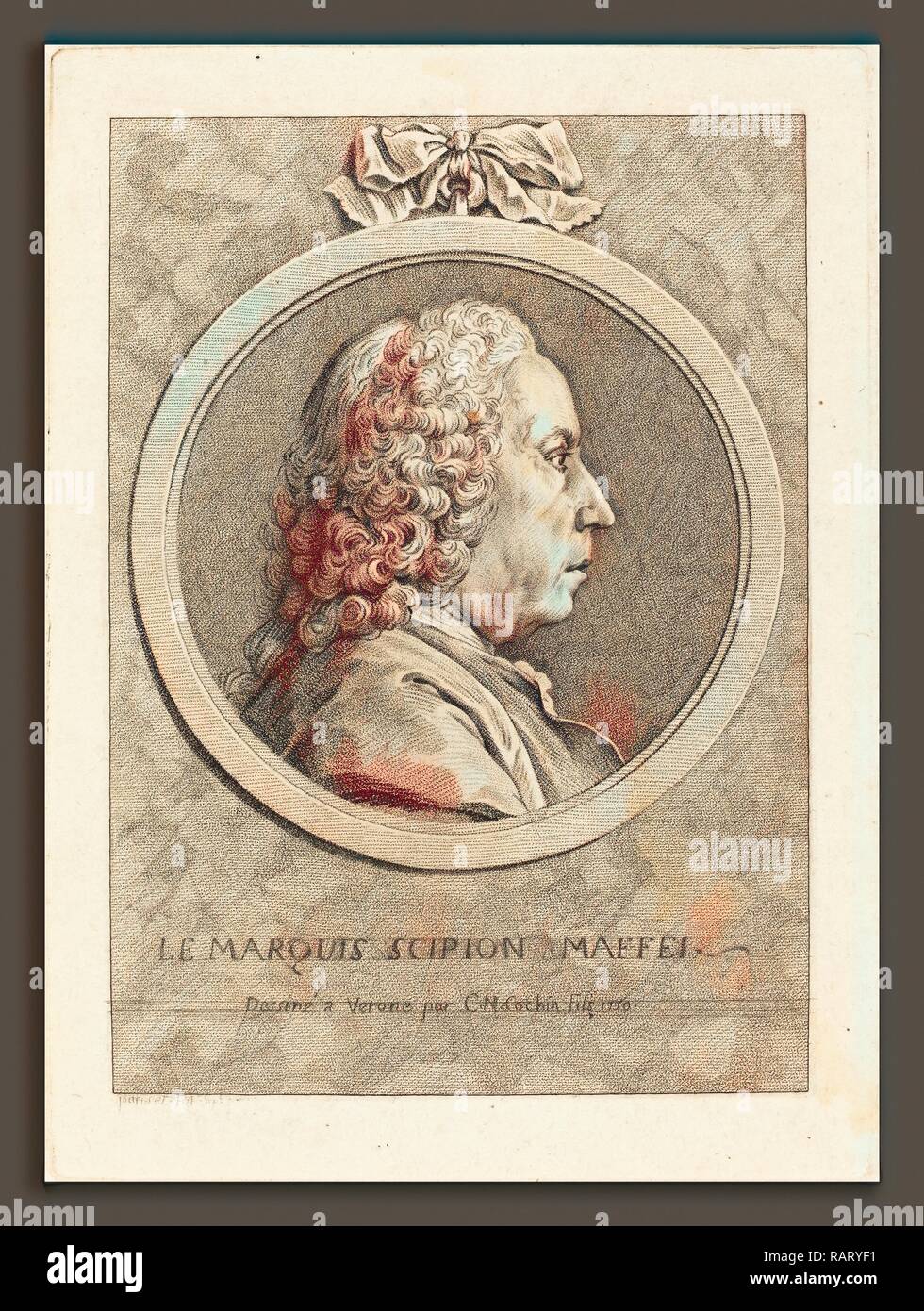 CharlesNicolas Cochin II (French, 1715 1790), Le Marquis Scipion