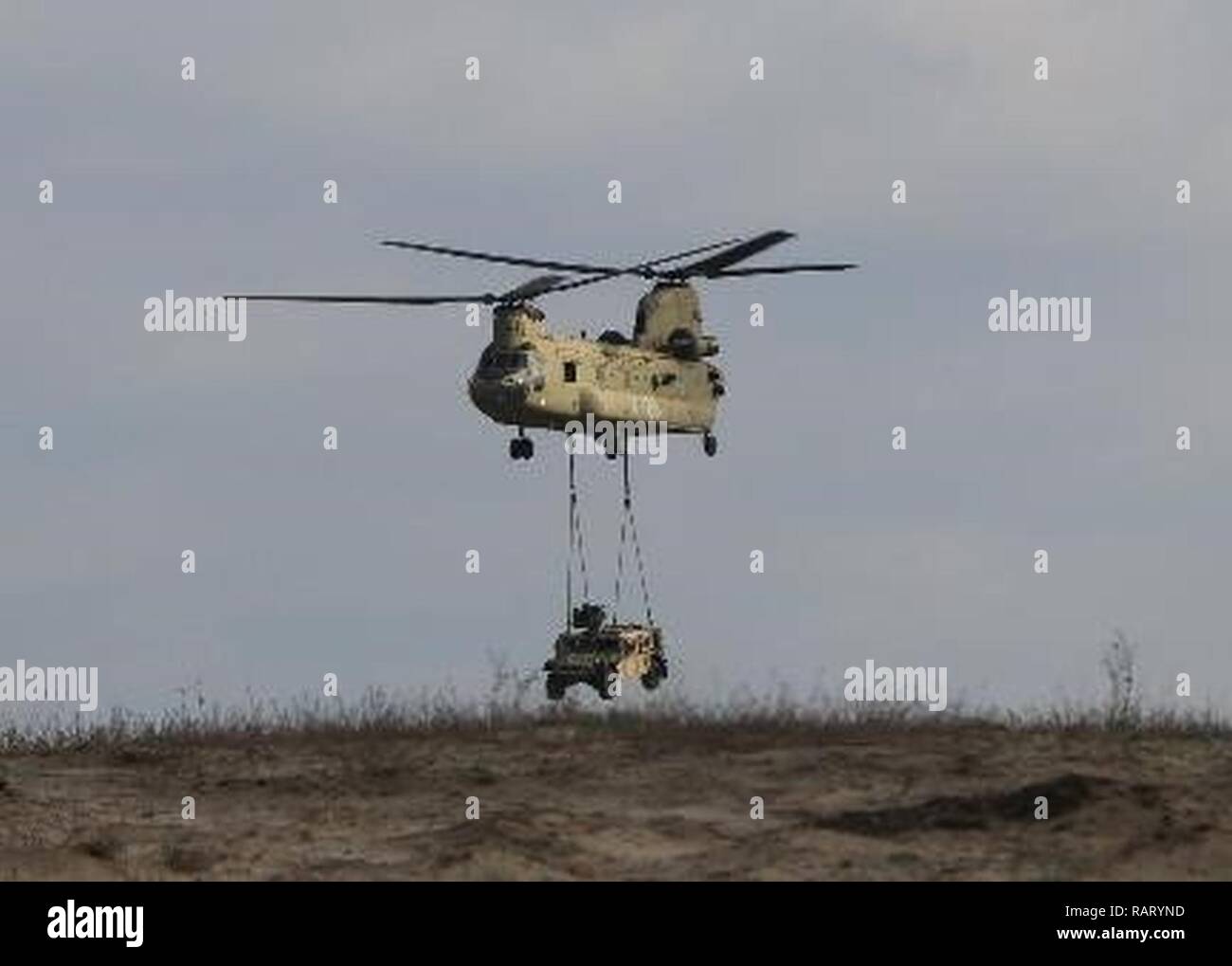 FORT POLK, Louisiana A CH47 Chinook assigned to 2nd Battalion, 25th