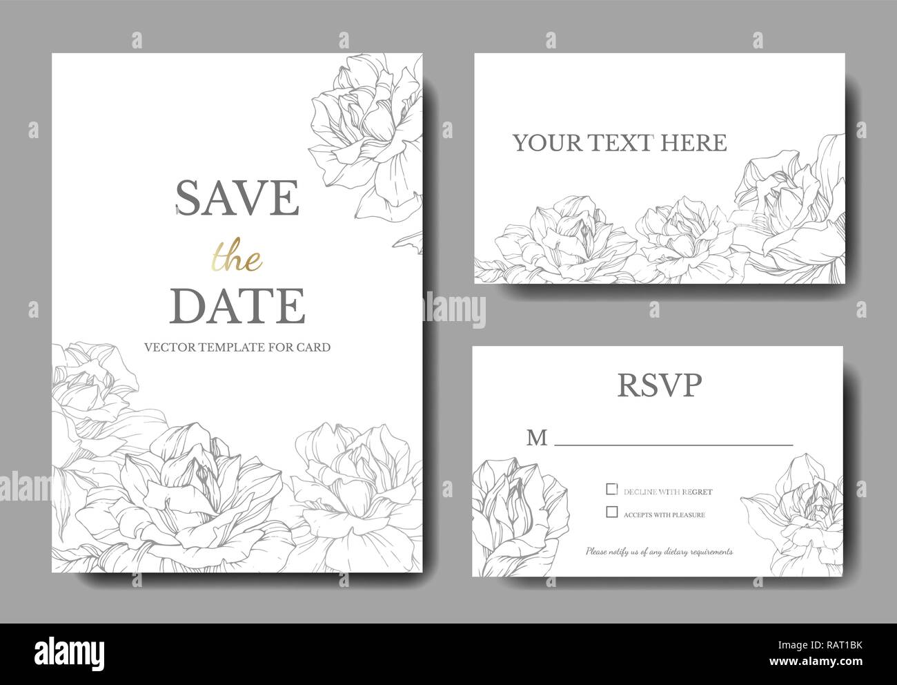 Silver Wedding Borders