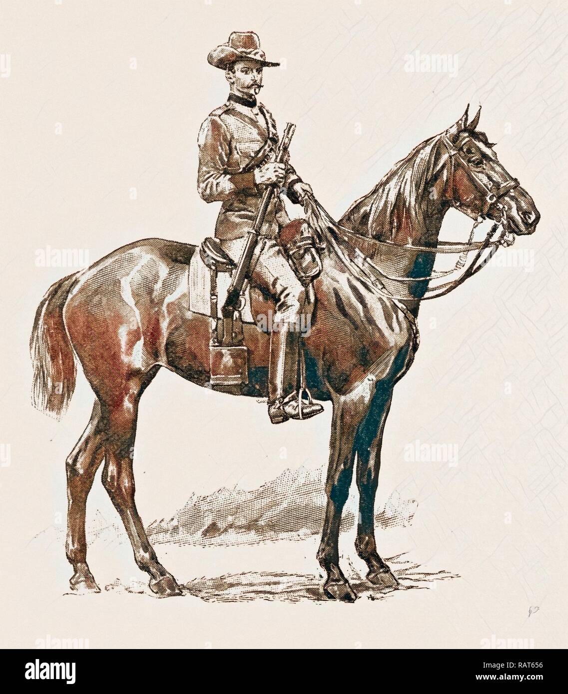 COLONIAL TROOPS WHO TOOK PLACE IN THE JUBILEE PROCESSION, UK, 1897