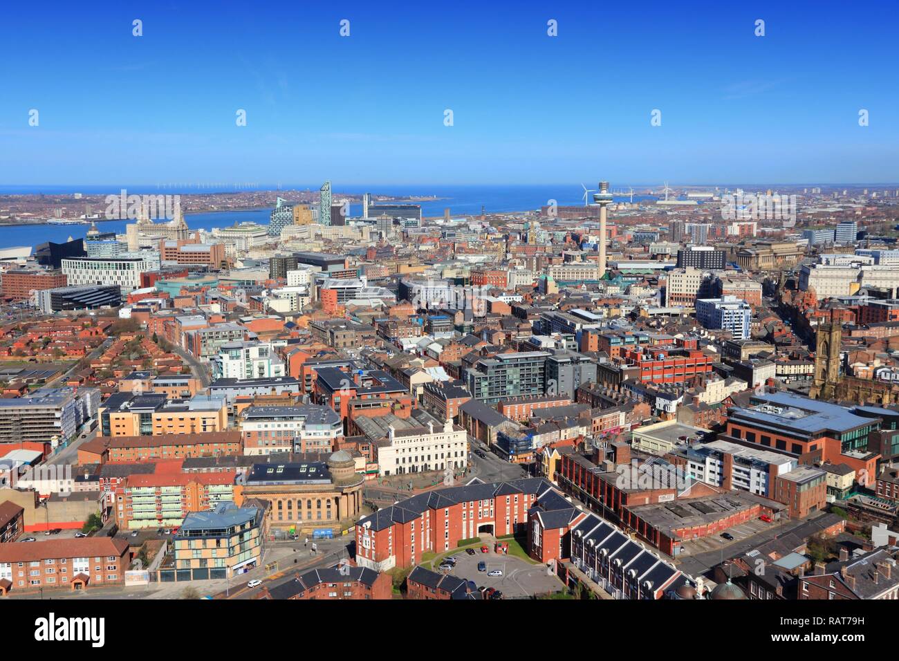 Aerial liverpool hires stock photography and images Alamy