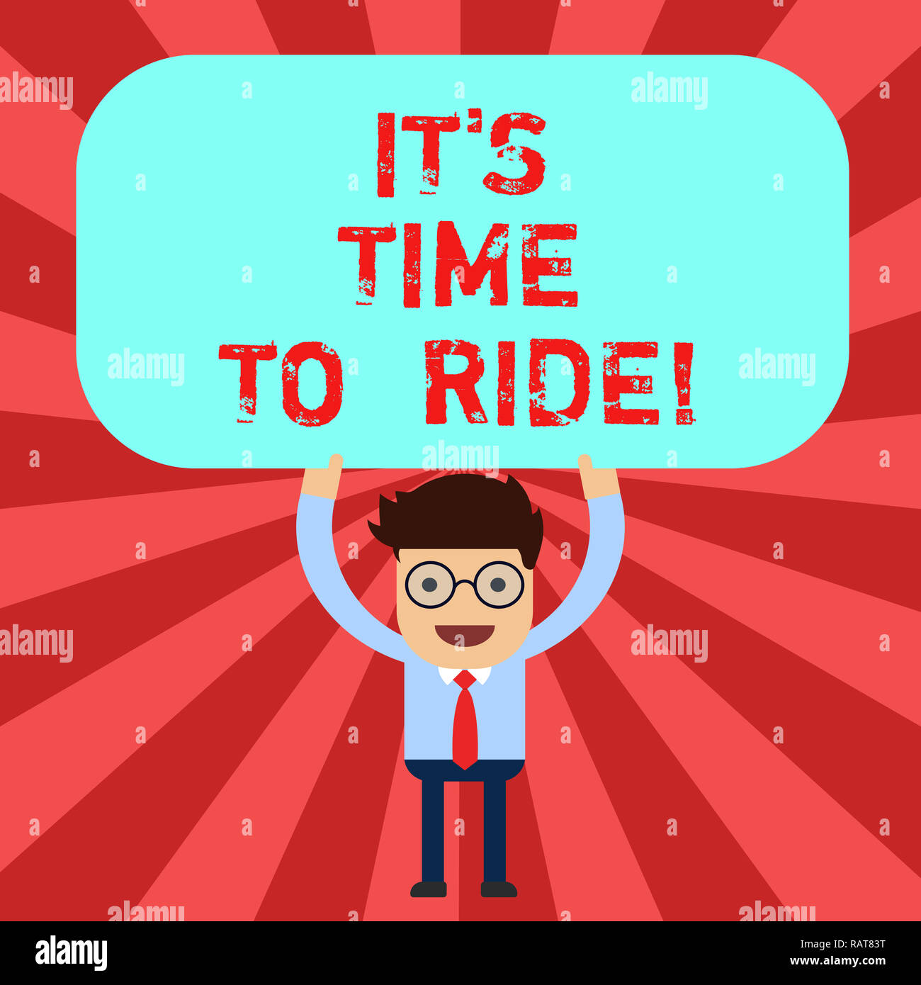 Handwriting text It S Is Time To Ride. Concept meaning Relaxing moment
