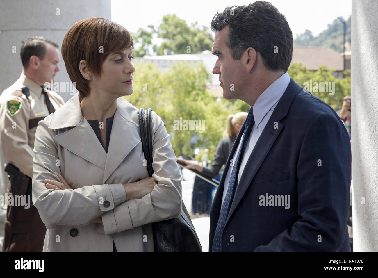 Kate Walsh, Brian D’Arcy James, '13 Reasons Why' Season 2 (2018)  Credit: Netflix / The Hollywood Archive Stock Photo