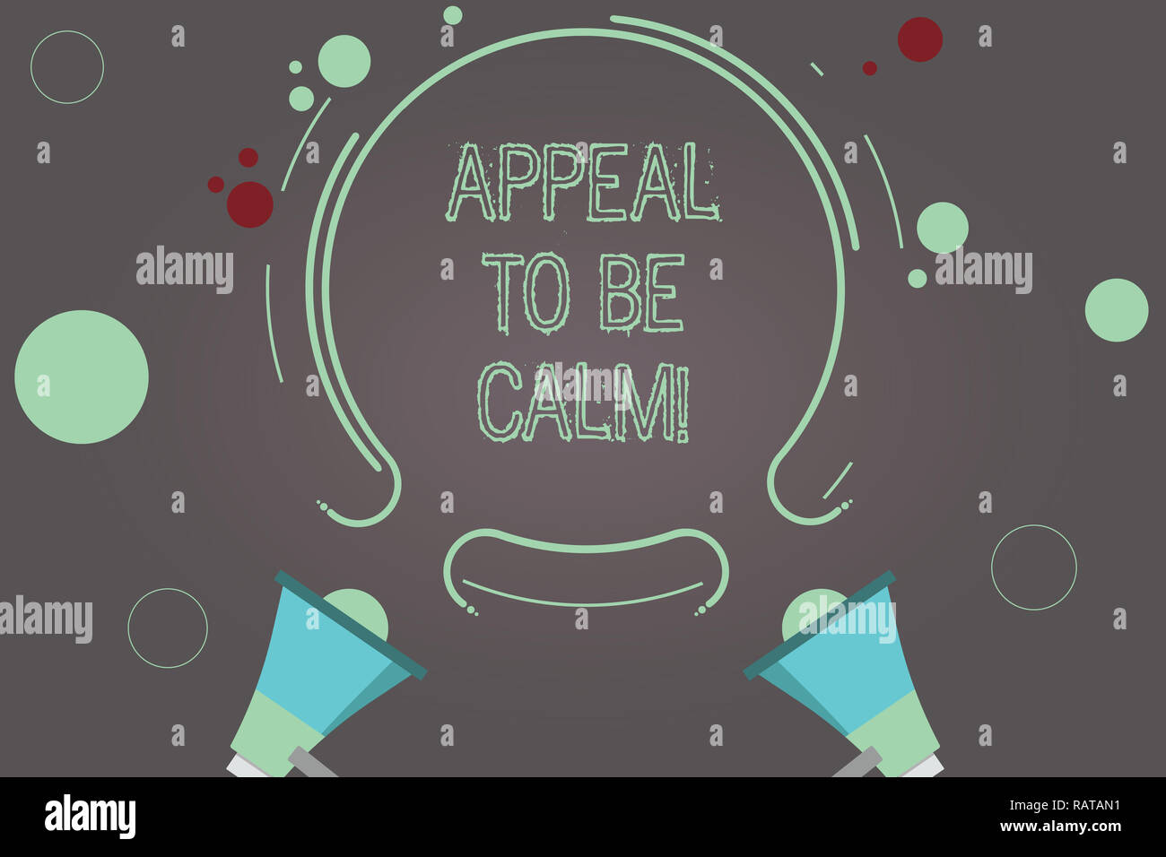 Handwriting text writing Appeal To Be Calm. Concept meaning Stay relaxed  calmed thoughtful do not get upset or angry Lined Color Vertical Clipboard  wi Stock Photo - Alamy