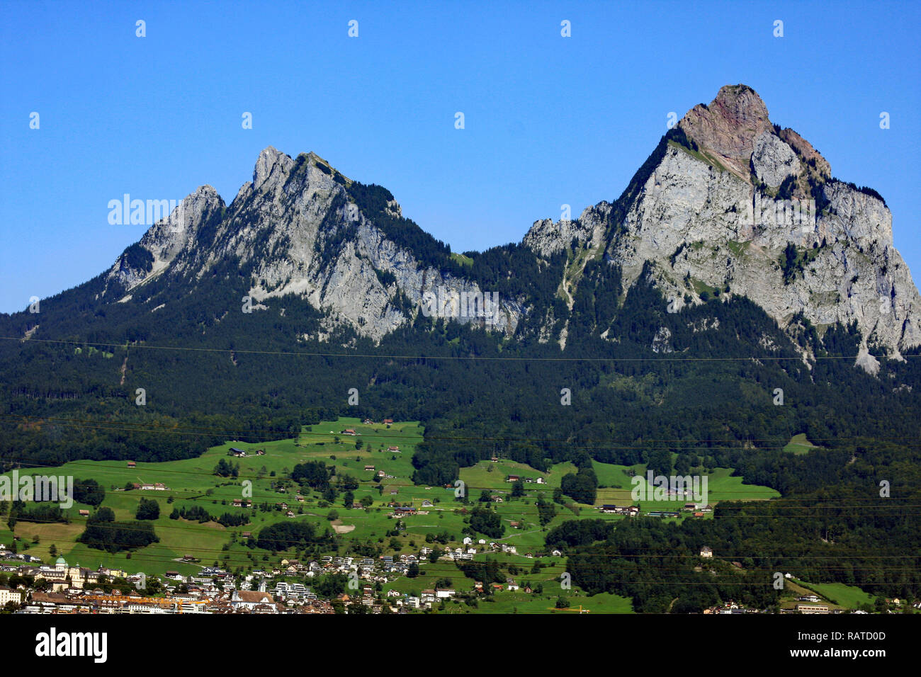 Majestic mountain view swiss alps hi-res stock photography and images ...