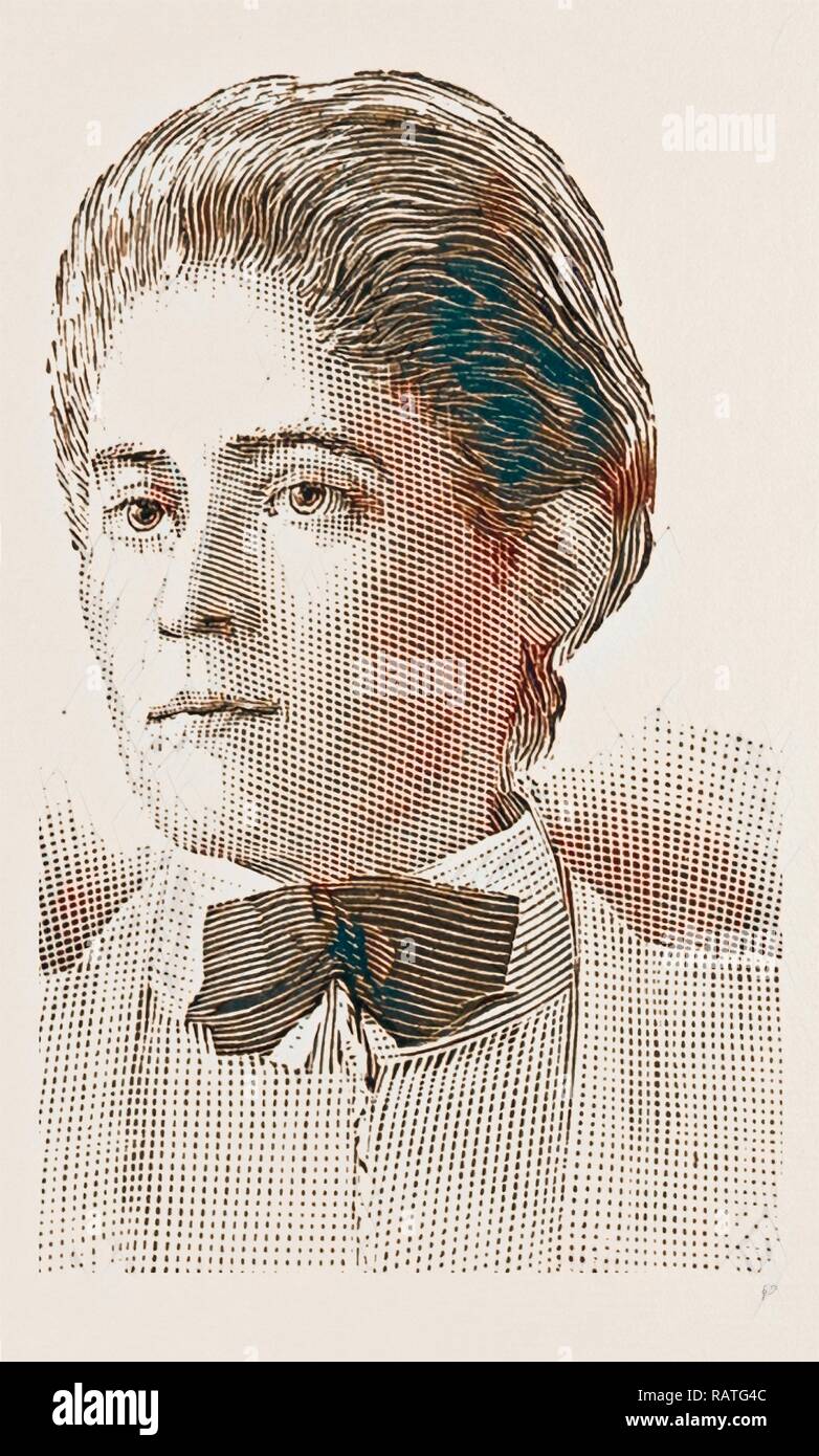 MISS MARY JACOBS. Reimagined by Gibon. Classic art with a modern twist