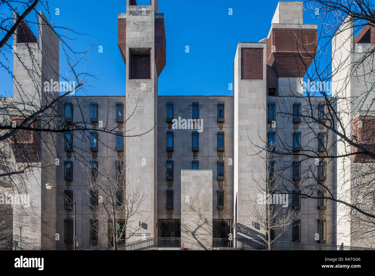 Henry Hinds laboratory for geophysical sciences on the University of ...