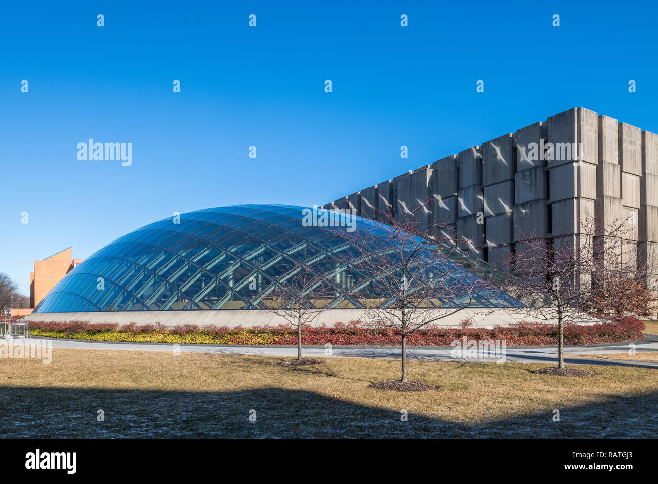 Joe and Rika Mansueto Library on the University of Chicago campus
