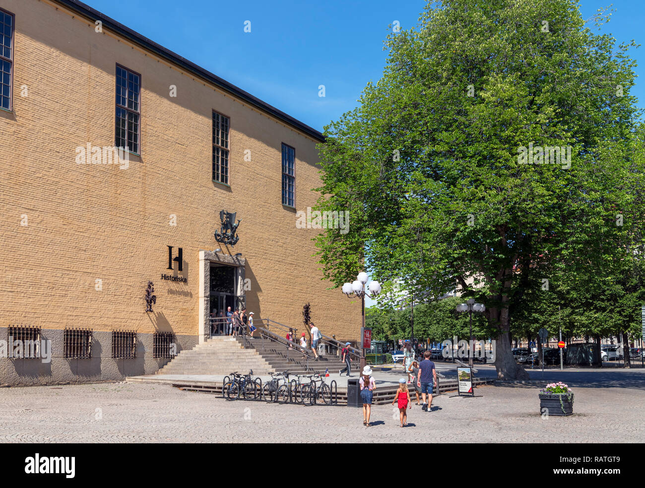 The Swedish History Museum (Historiska museet), Stockholm, Sweden Stock Photo