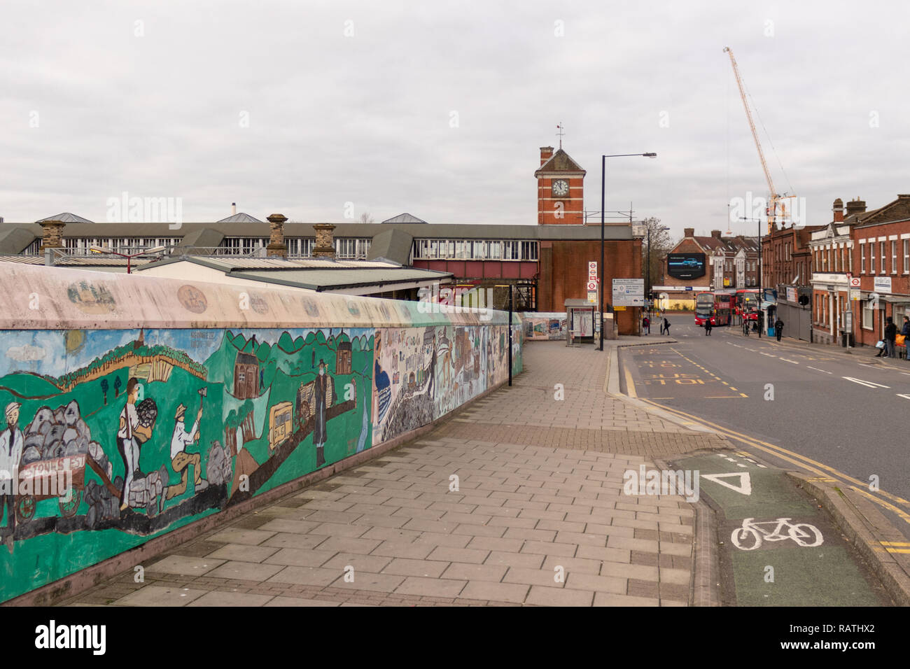 London Underground Station, Wembley Central,  South Kenton, Harrow and Wealdstone Stock Photo