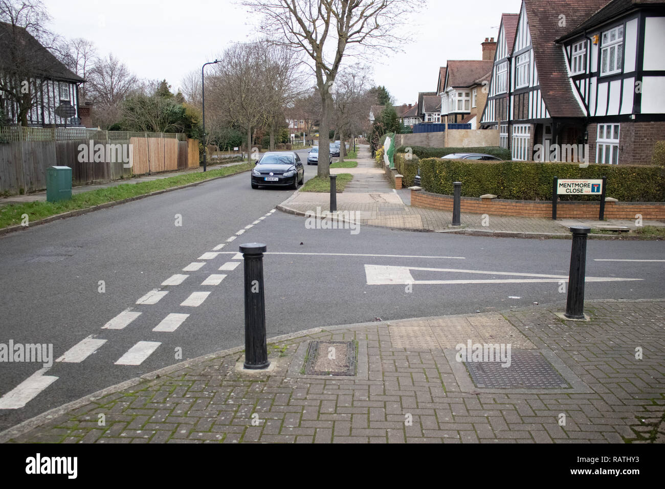 Mentmore Close, Harrow, London Stock Photo