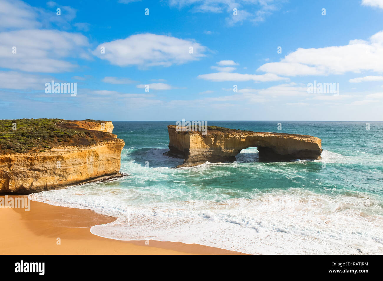 London Bridge Victoria Australia High Resolution Stock Photography and