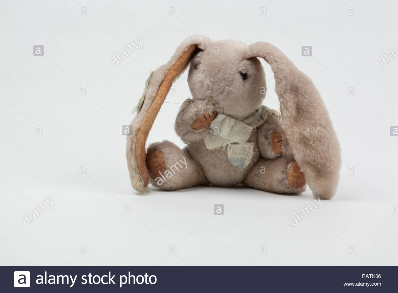 vintage stuffed rabbit
