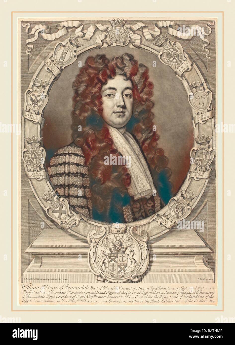 John smith after sir godfrey kneller hi res stock photography and