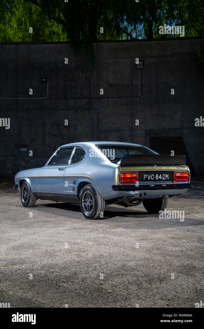 1974 Ford Capri RS 3100 GT Spa Special classic British sports car Stock Photo
