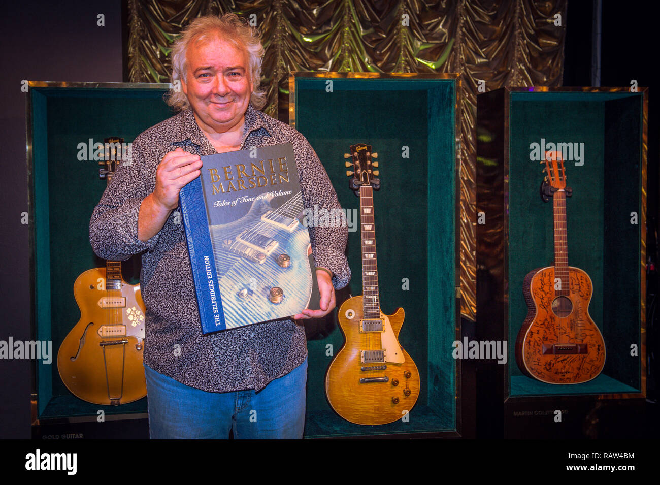 Whitesnake S Bernie Marsden Poses During An In Store Appearance At Selfridges Featuring Bernie Marsden Where London United Kingdom When 04 Dec 18 Credit Danny Clifford Hottwire Net Wenn Com Stock Photo Alamy