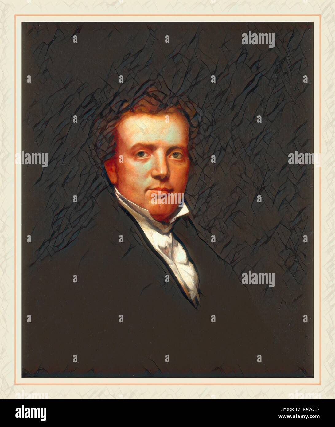 Chester Harding, American (1792-1866), Self-Portrait, c. 1825, oil on ...