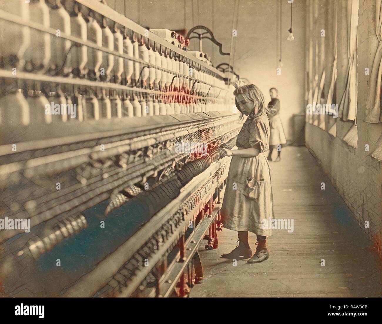 Sadie Pfeiffer, Spinner in Cotton Mill, North Carolina, Lewis W. Hine