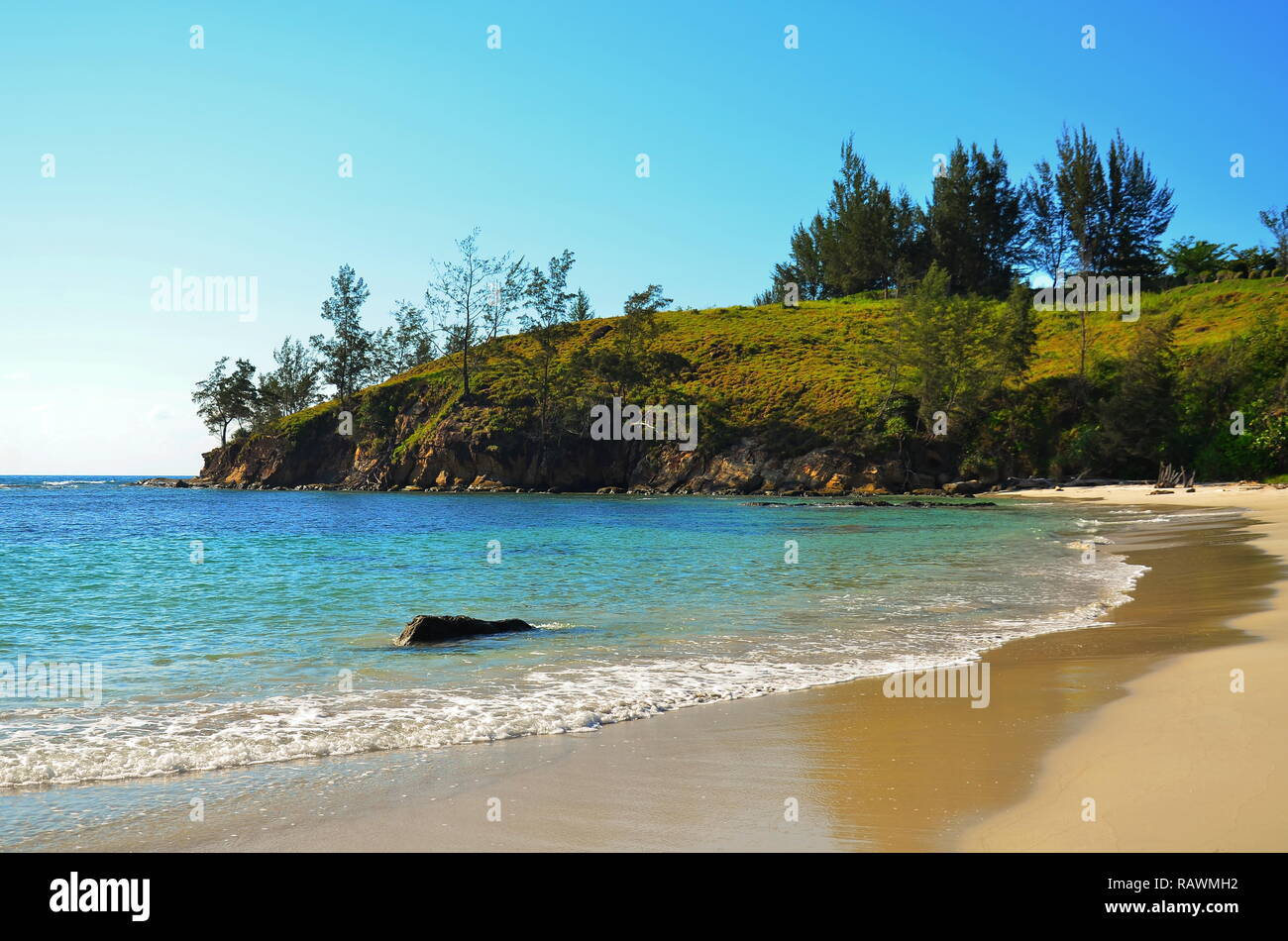 beach in kudat Sabah malaysia Stock Photo