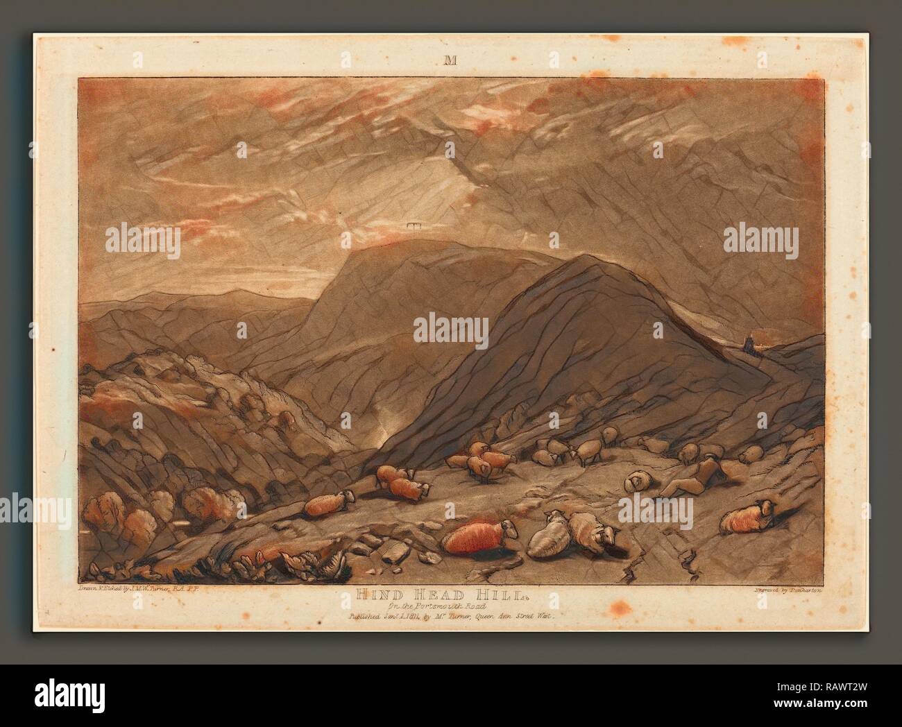 Joseph Mallord William Turner and Robert Dunkarton (British, 1744