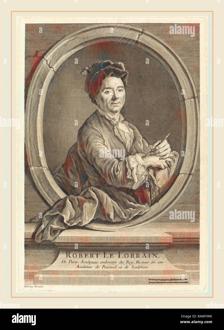 JacquesPhilippe Le Bas after Hubert Drouais, French (17071783