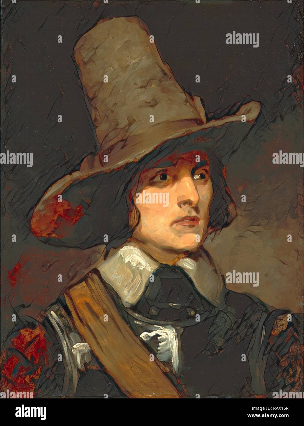Augustus Egg, Richard Dadd, 1817-1886, British. Reimagined by Gibon. Classic art with a modern twist reimagined Stock Photo