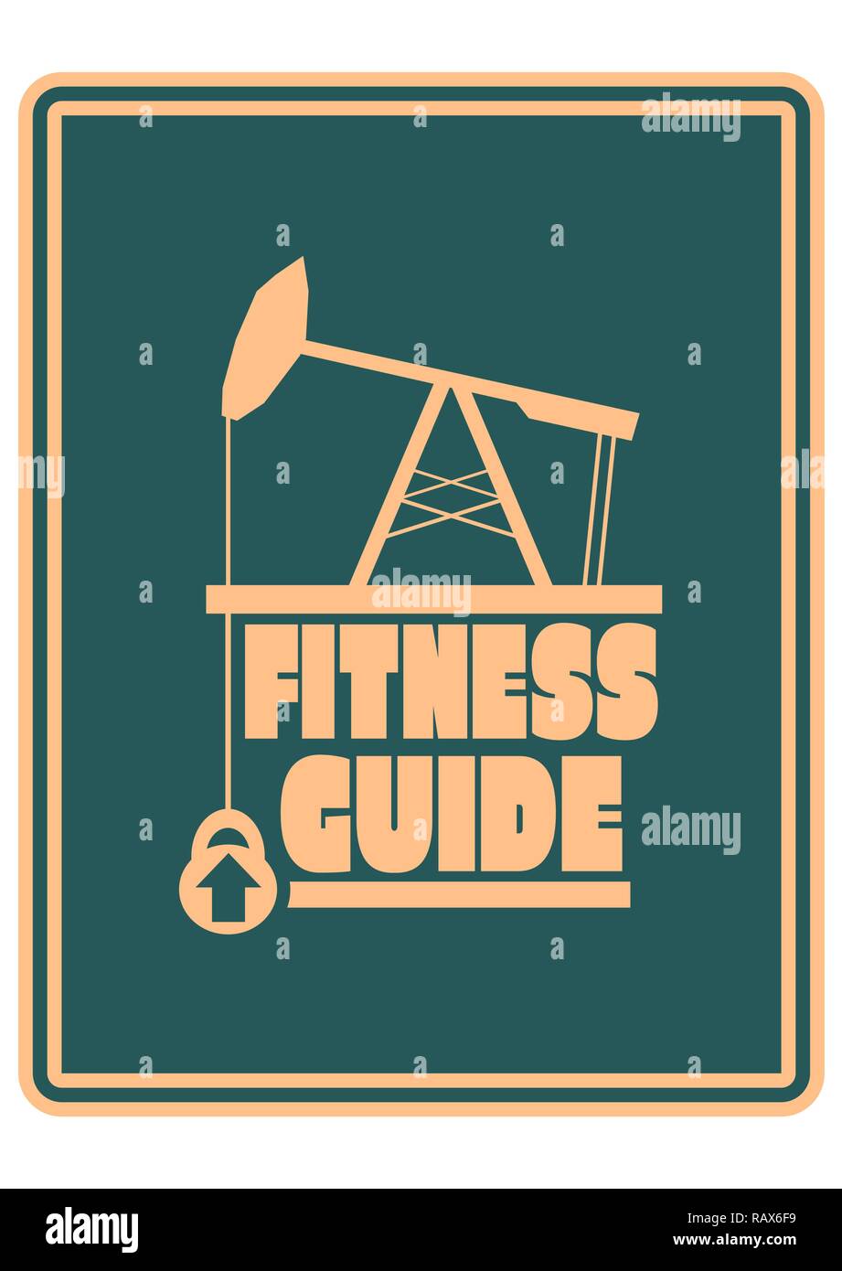 Fitness guide text. Gym relative image Stock Vector Image & Art Alamy