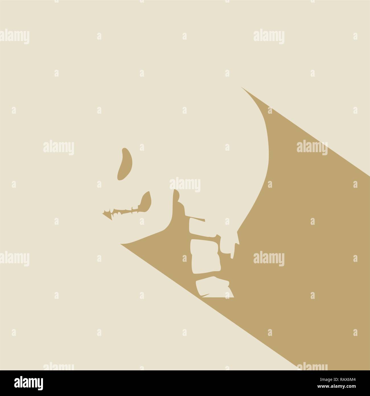 Illustration of skull Stock Vector Image & Art - Alamy